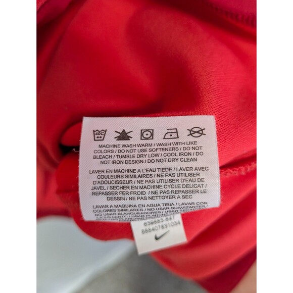 Nike Golf Dri-Fit Tour Performance 1/4 Zip Pullover Mens 2XL Red - Picture 13 of 13